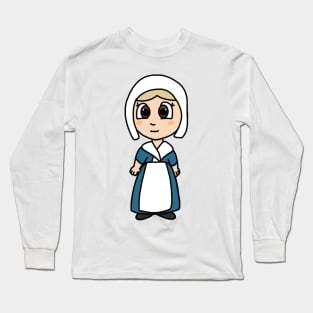 Chibi Lydia Darragh (Large Print) Long Sleeve T-Shirt